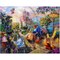 RoseArt: Disney Dreams: Diamond Art Jewel By Number - Beauty And The Beast Falling in Love - DIY 20x16" Gem Craft Kit, Thomas Kinkade, Display Hanger